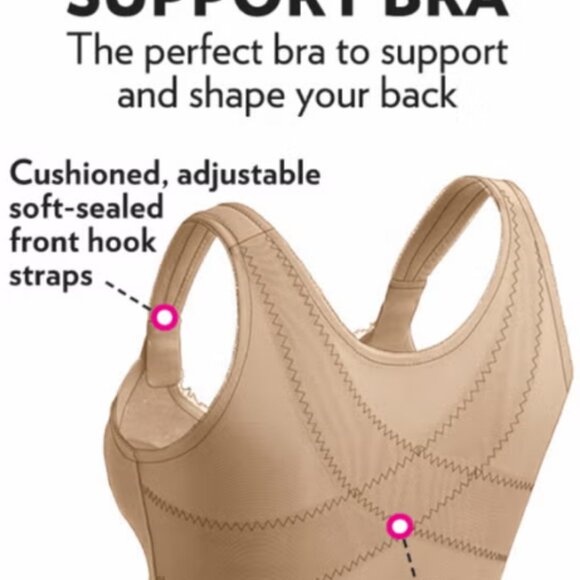 NWT Comfort Choice Front Close Wireless Posture Bra, 48G - Picture 15 of 15